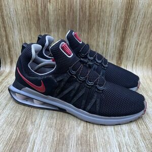 Nike Shox Gravity Men's Size 11.5 Black Red Shoes Sneakers Athletic AR1999-016‎